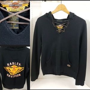 Harley-Davidson Black Hoodie Women’s Small